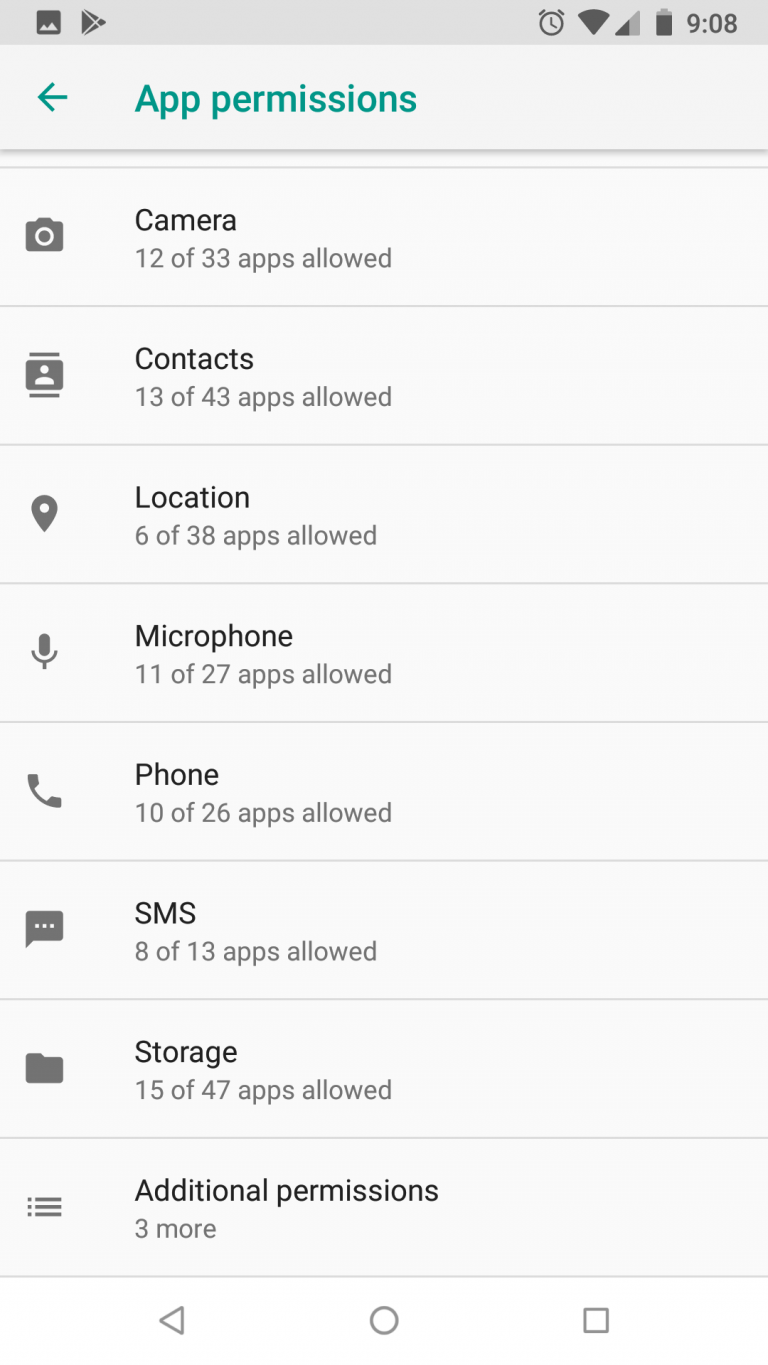 Android App Permissions - Instant Tech